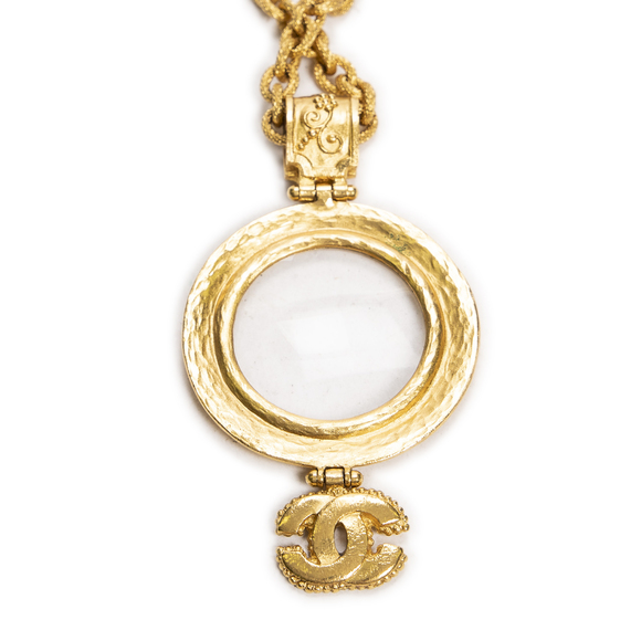 Chanel Magnifying Glass Pendant Necklace - Picture 4 of 5